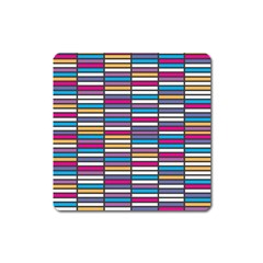 Color Grid 01 Square Magnet