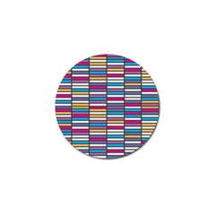 Color Grid 01 Golf Ball Marker (10 Pack) by jumpercat