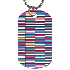 Color Grid 01 Dog Tag (two Sides) by jumpercat