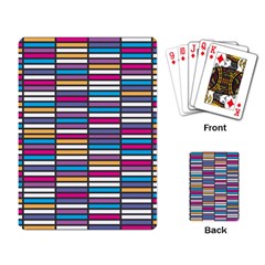 Color Grid 01 Playing Card by jumpercat