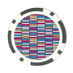 Color Grid 01 Poker Chip Card Guard (10 Pack) by jumpercat