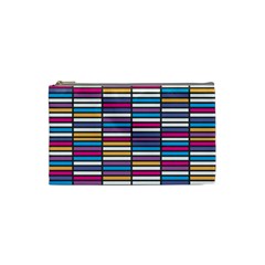 Color Grid 01 Cosmetic Bag (small)  by jumpercat