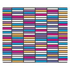 Color Grid 01 Double Sided Flano Blanket (small)  by jumpercat