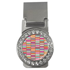 Color Grid 02 Money Clips (cz)  by jumpercat