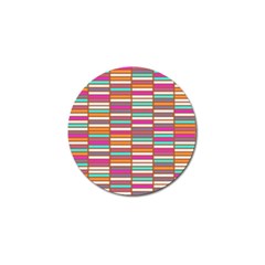 Color Grid 02 Golf Ball Marker by jumpercat