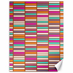 Color Grid 02 Canvas 18  X 24   by jumpercat