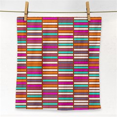 Color Grid 02 Face Towel