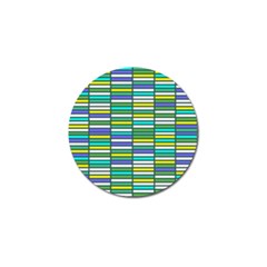 Color Grid 03 Golf Ball Marker by jumpercat