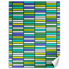 Color Grid 03 Canvas 12  X 16   by jumpercat