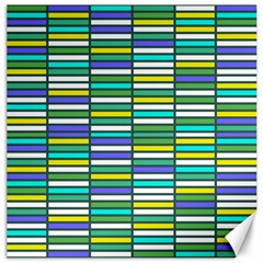 Color Grid 03 Canvas 20  X 20   by jumpercat