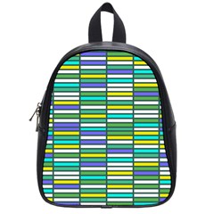 Color Grid 03 School Bag (small)