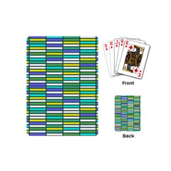 Color Grid 03 Playing Cards (mini)  by jumpercat