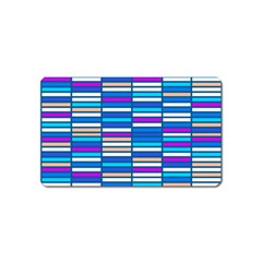 Color Grid 04 Magnet (name Card) by jumpercat