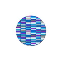 Color Grid 04 Golf Ball Marker by jumpercat