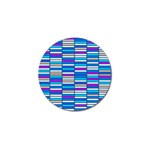 Color Grid 04 Golf Ball Marker Front