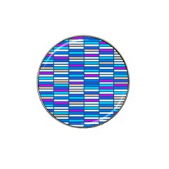 Color Grid 04 Hat Clip Ball Marker by jumpercat