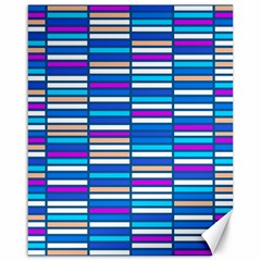 Color Grid 04 Canvas 16  X 20   by jumpercat