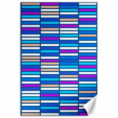 Color Grid 04 Canvas 20  X 30   by jumpercat