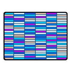 Color Grid 04 Double Sided Fleece Blanket (small)  by jumpercat