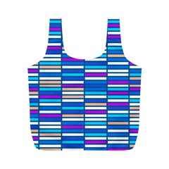 Color Grid 04 Full Print Recycle Bags (m)  by jumpercat