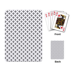 Black Cross Playing Card by jumpercat