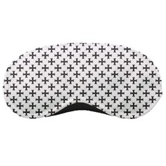 Black Cross Sleeping Masks by jumpercat