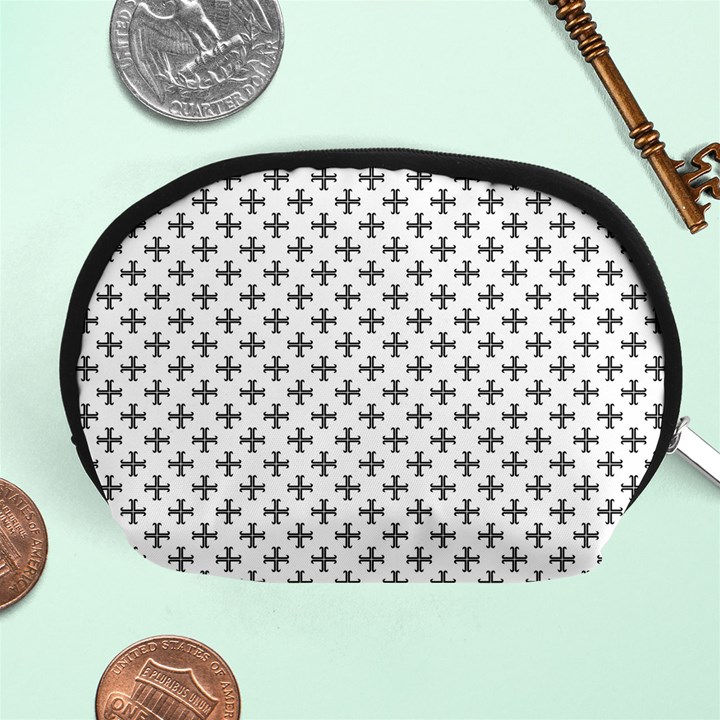 Black Cross Accessory Pouches (Medium) 