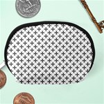 Black Cross Accessory Pouches (Medium)  Back