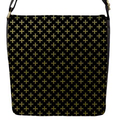 Yellow Cross Flap Messenger Bag (s) by jumpercat