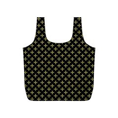 Yellow Cross Full Print Recycle Bags (s)  by jumpercat