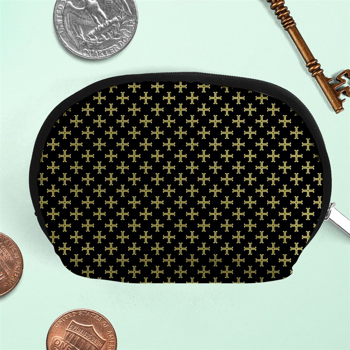 Yellow Cross Accessory Pouches (Medium) 