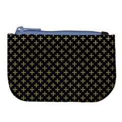 Yellow Cross Large Coin Purse by jumpercat