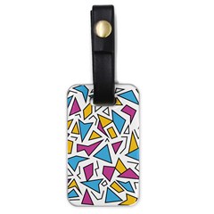 Retro Shapes 01 Luggage Tags (one Side)  by jumpercat