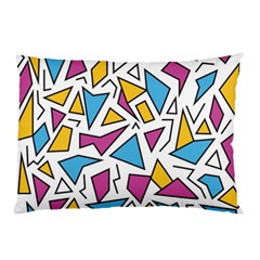 Retro Shapes 01 Pillow Case (two Sides) by jumpercat