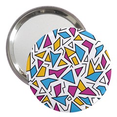 Retro Shapes 01 3  Handbag Mirrors by jumpercat