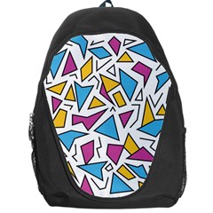 Retro Shapes 01 Backpack Bag by jumpercat