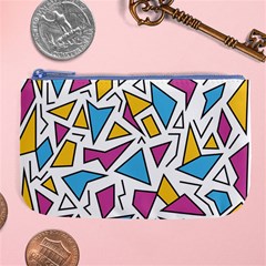 Retro Shapes 01 Large Coin Purse by jumpercat