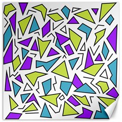 Retro Shapes 02 Canvas 12  X 12   by jumpercat