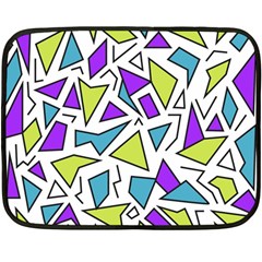 Retro Shapes 02 Fleece Blanket (mini) by jumpercat