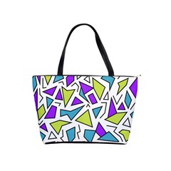 Retro Shapes 02 Shoulder Handbags by jumpercat