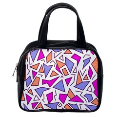 Retro Shapes 03 Classic Handbags (one Side) by jumpercat