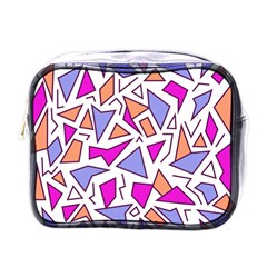 Retro Shapes 03 Mini Toiletries Bags by jumpercat