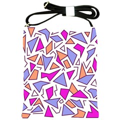 Retro Shapes 03 Shoulder Sling Bags by jumpercat