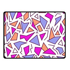 Retro Shapes 03 Fleece Blanket (small) by jumpercat