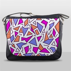 Retro Shapes 03 Messenger Bags by jumpercat