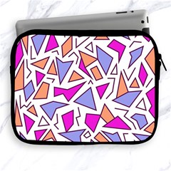 Retro Shapes 03 Apple Ipad 2/3/4 Zipper Cases by jumpercat