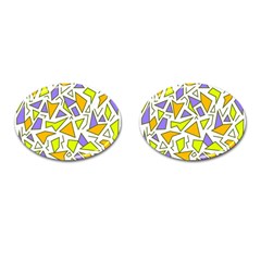 Retro Shapes 04 Cufflinks (oval)