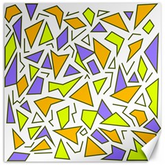 Retro Shapes 04 Canvas 12  X 12   by jumpercat