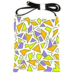 Retro Shapes 04 Shoulder Sling Bags by jumpercat