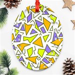 Retro Shapes 04 Ornament (Oval Filigree) Front